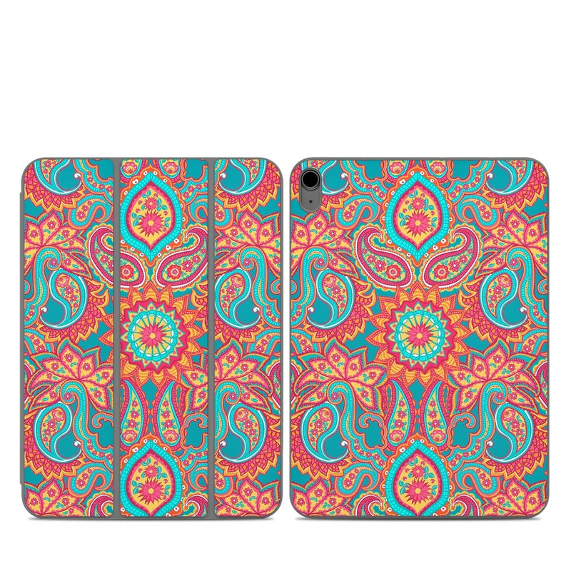 ASF-CARNIVALPAISLEY Apple Smart Folio Skin - Carnival Paisley -  Decal Girl