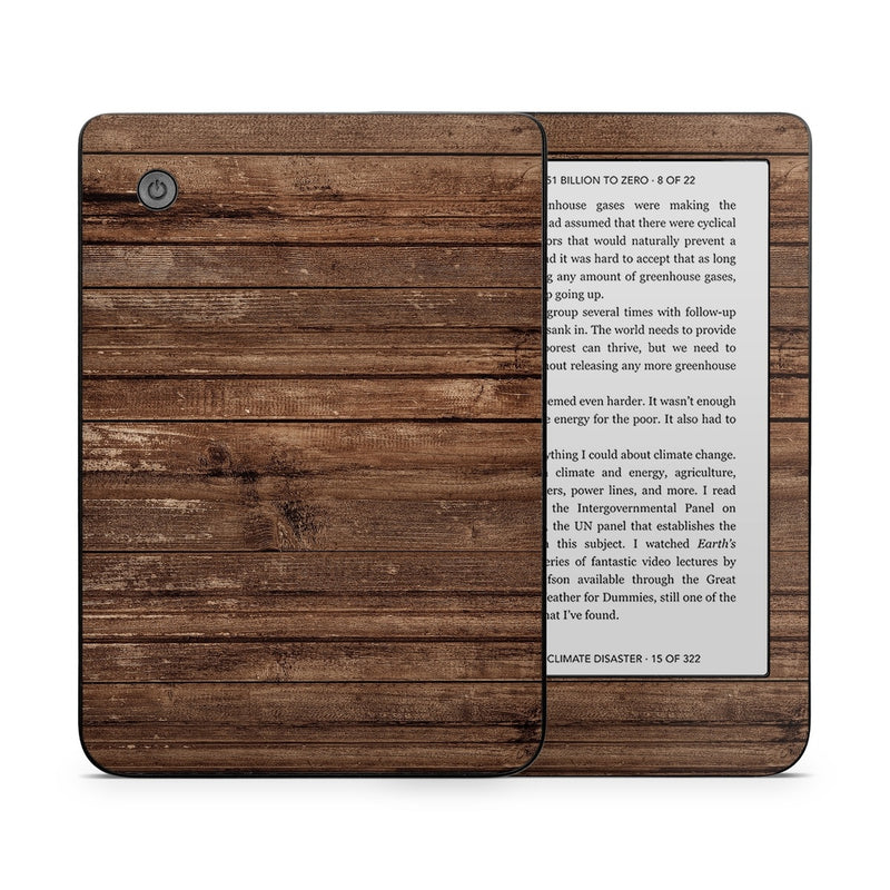 KC2E-STRIWOOD Kobo Clara 2E Skin - Stripped Wood -  Decal Girl