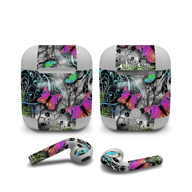 AAP-GOTHF Apple Air Pods Skin - Goth Forest -  Decal Girl