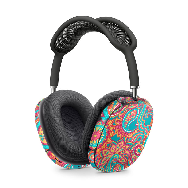 AAPM-CARNIVALPAISLEY Apple Air Pods Max Skin - Carnival Paisley -  Decal Girl