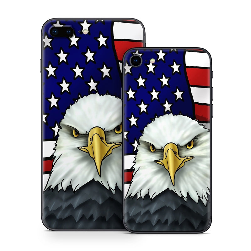 AIP8-AMERICANEAGLE Apple iPhone 8 Skin - American Eagle -  Decal Girl