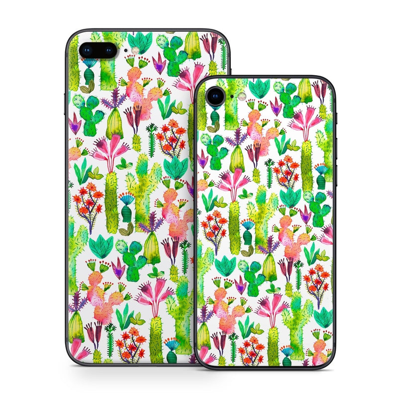 AIP8-CACTIGARD Apple iPhone 8 Skin - Cacti Garden -  Decal Girl