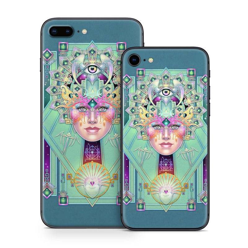 AIP8-QUEENGRAT Apple iPhone 8 Skin - Queen Gratitude -  Decal Girl