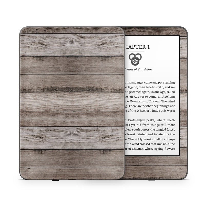 AKIN-BWOOD Kindle Skin - Barn Wood -  Decal Girl