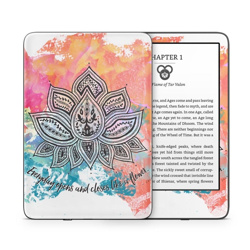 AKIN-HAPPYLOTUS Kindle Skin - Happy Lotus -  Decal Girl