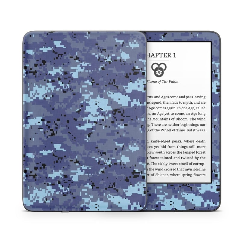 AKIN-DIGISCAMO Kindle Skin - Digital Sky Camo -  Decal Girl