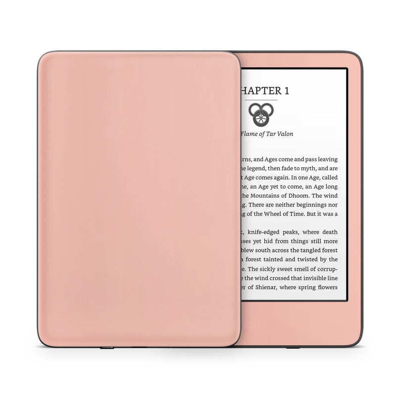 AKIN-SS-PCH Kindle Skin - Solid State Peach -  Decal Girl