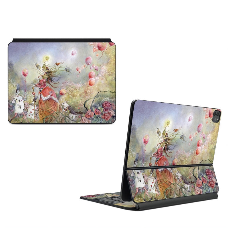 AMKB-QUOHEARTS Apple Magic Keyboard for iPad Skin - Queen of Hearts -  Decal Girl