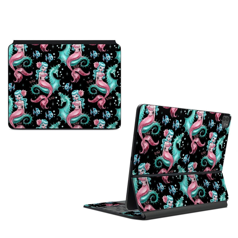 AMKB-MMERMAIDS Apple Magic Keyboard for iPad Skin - Mysterious Mermaids -  Decal Girl