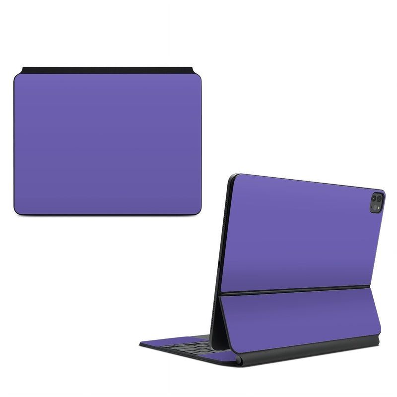 AMKB-SS-PUR Apple Magic Keyboard for iPad Skin - Solid State Purple -  Decal Girl