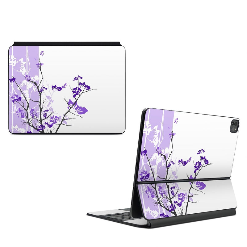 AMKB-TRANQUILITY-PRP Apple Magic Keyboard for iPad Skin - Violet Tranquility -  Decal Girl