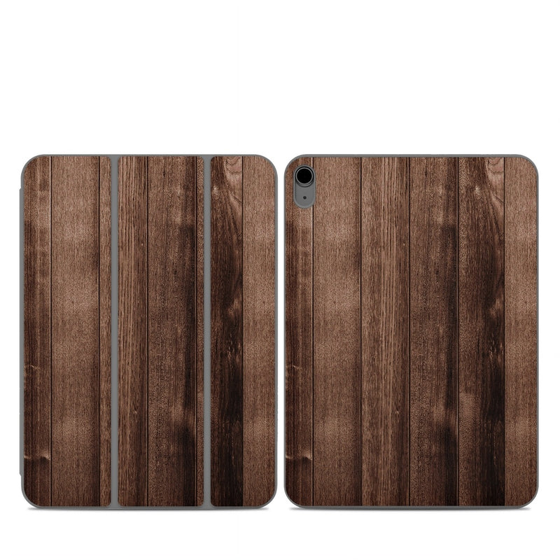 ASF-STAWOOD Apple Smart Folio Skin - Stained Wood -  Decal Girl