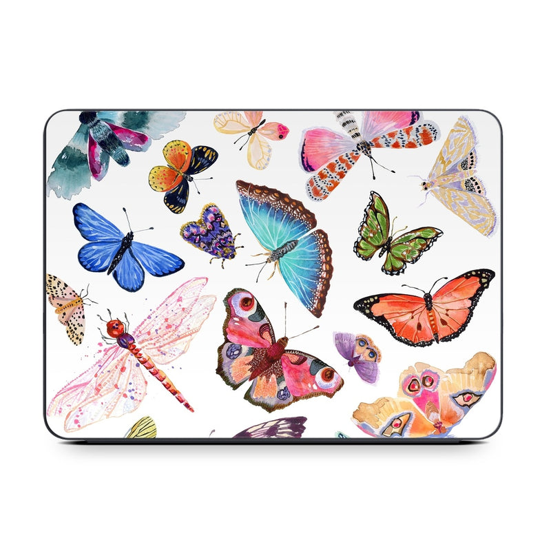 ASKF-BUTTERFLYSCAT Apple Smart Keyboard Folio Skin - Butterfly Scatter -  Decal Girl