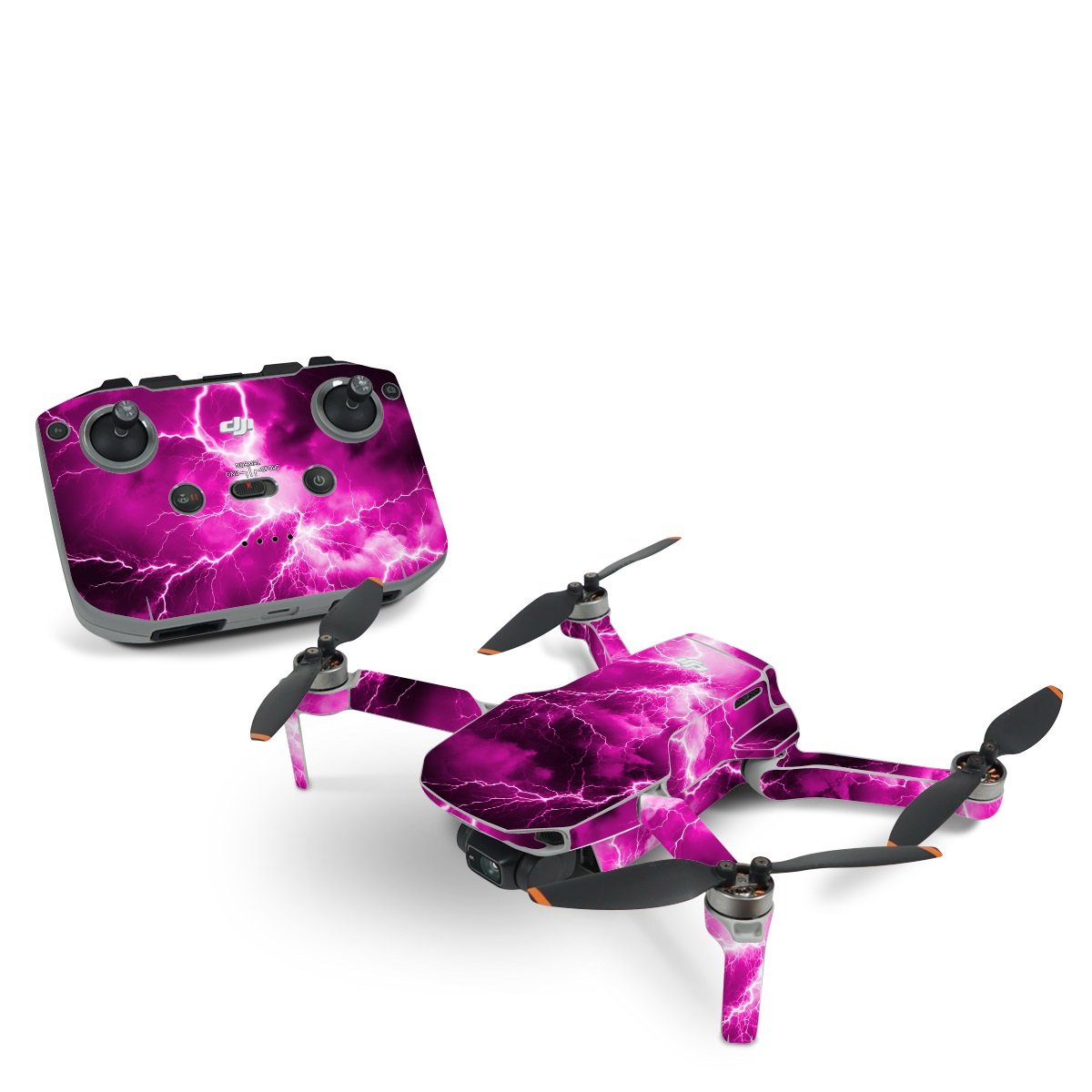 DJIMM2-APOCR-PNK DJI Mini 2 Skin - Apocalypse Pink -  Decal Girl