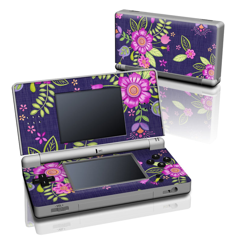 DSL-FOLKFLORAL Nintendo DS Lite Skin - Folk Floral -  Decal Girl