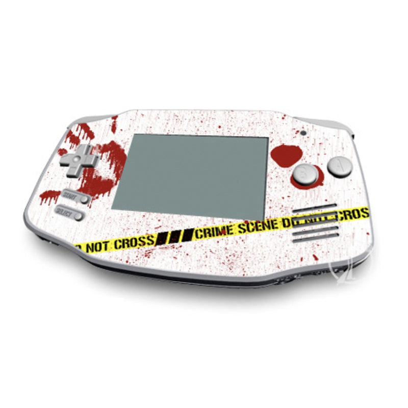 GBA-CRIME-REV Nintendo Gameboy Advance Skin - Crime Scene Revisited -  Decal Girl