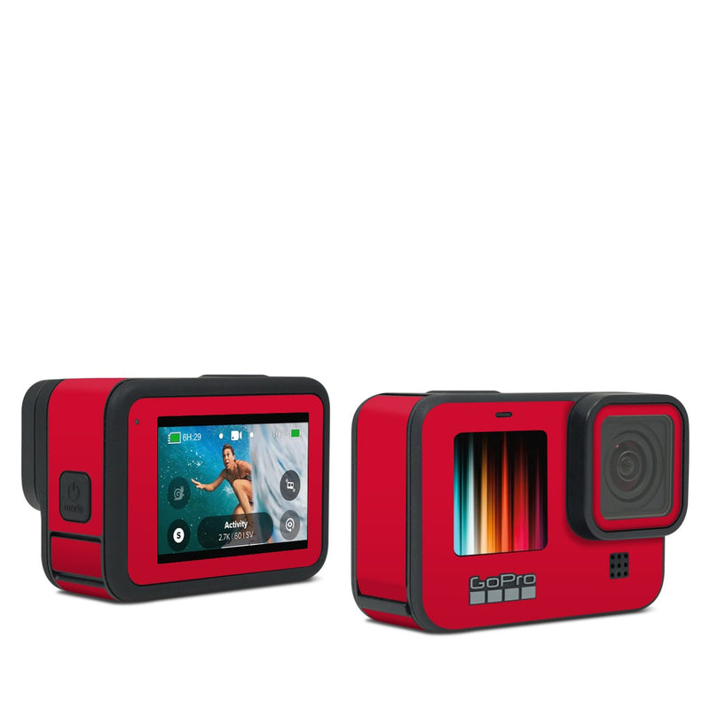 GPHB-SS-RED GoPro Hero Black Skin - Solid State Red -  Decal Girl