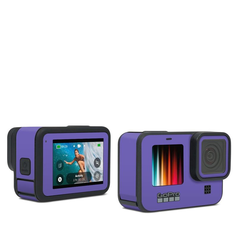 GPHB-SS-PUR GoPro Hero Black Skin - Solid State Purple -  Decal Girl