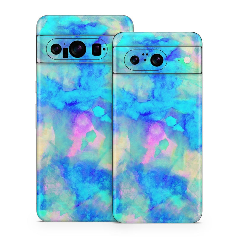 GPX8-ELECTRIFY Google Pixel 8 Skin - Electrify Ice Blue -  Decal Girl