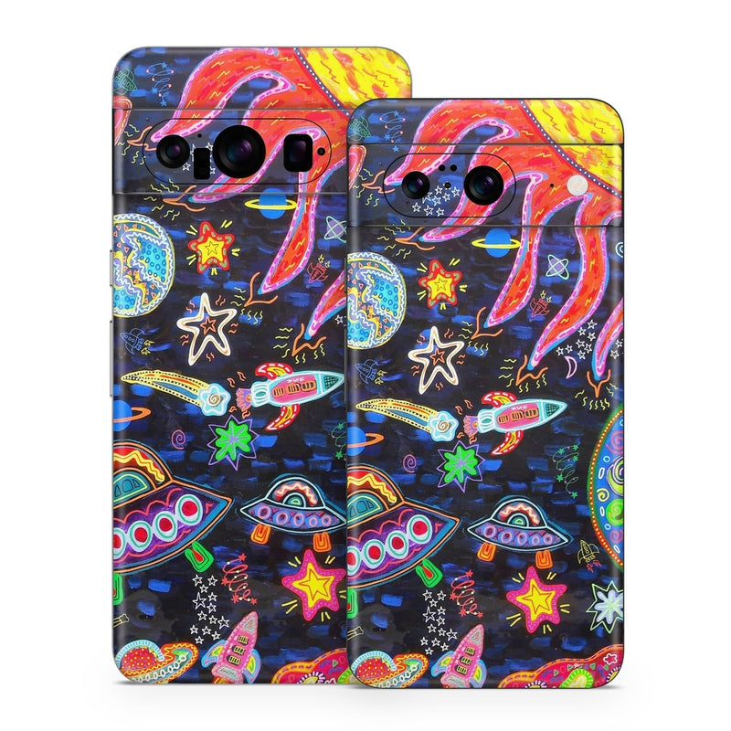 GPX8-OSPACE Google Pixel 8 Skin - Out to Space -  Decal Girl