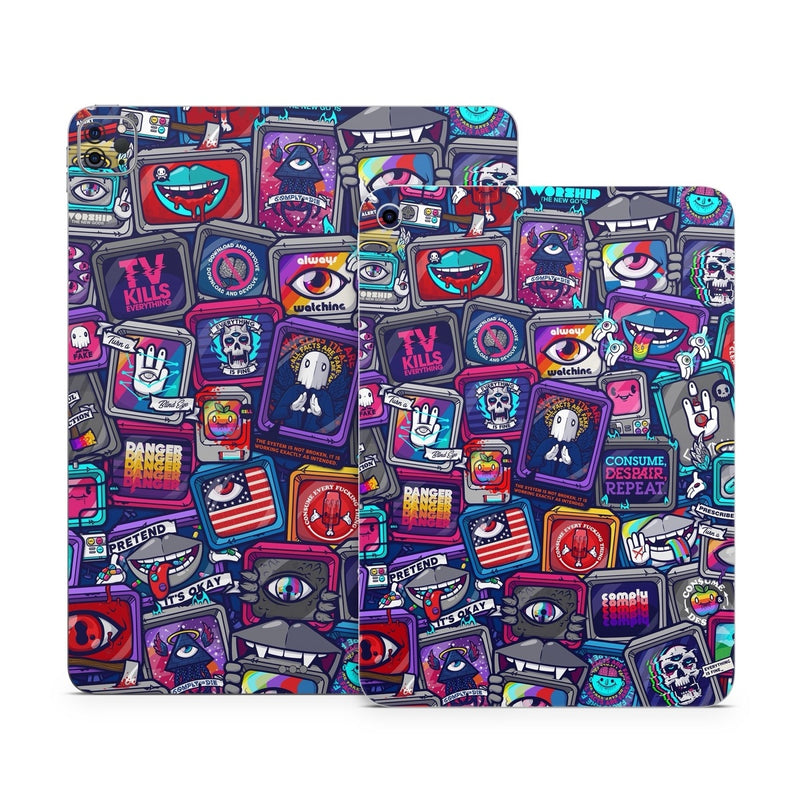 IPD-DISTACT Apple iPad Skin - Distraction Tactic -  Decal Girl