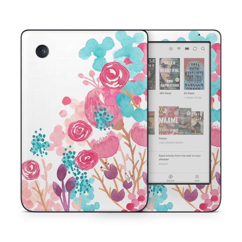 KCC-BLUSHBLS Kobo Clara Colour Skin - Blush Blossoms -  Decal Girl