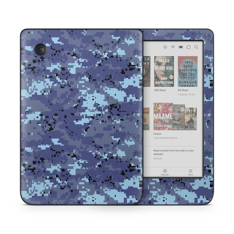 KCC-DIGISCAMO Kobo Clara Colour Skin - Digital Sky Camo -  Decal Girl