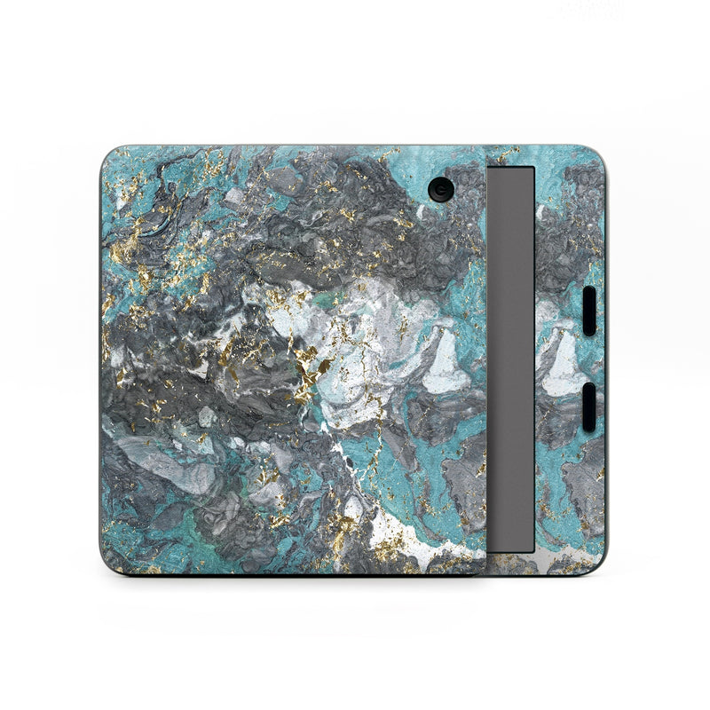 KLC-GGLACIERMARB Kobo Libra Colour Skin - Gilded Glacier Marble -  Decal Girl