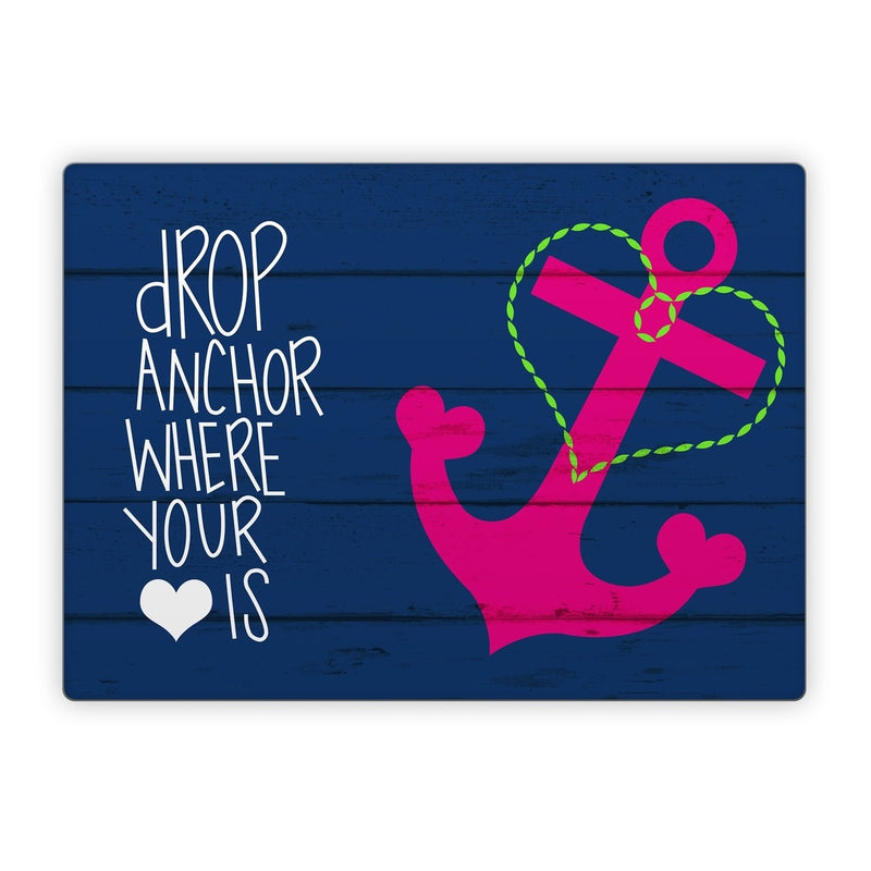 MSSL-DANCHOR Microsoft Surface Laptop Skin - Drop Anchor -  Decal Girl