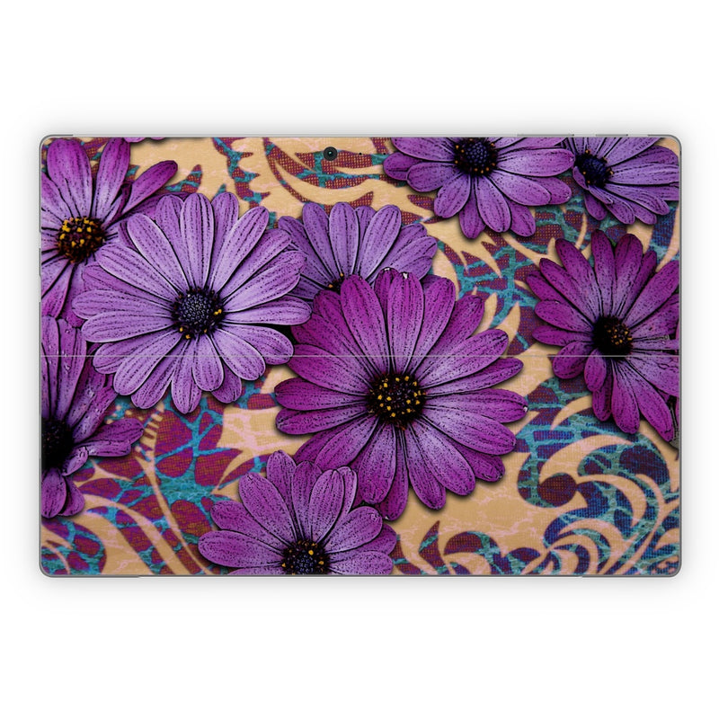 MSSP-DAISDAM Microsoft Surface Pro Skin - Daisy Damask -  Decal Girl