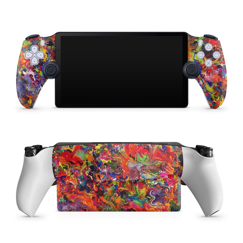 PSPRTL-MSANITY Sony PlayStation Portal Skin - Maintaining Sanity -  Decal Girl