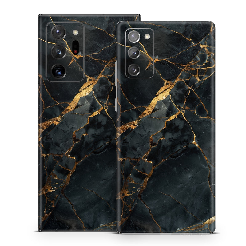 SGN20-REPAIRED Samsung Galaxy Note 20 Skin - Repaired Black Marble -  Decal Girl