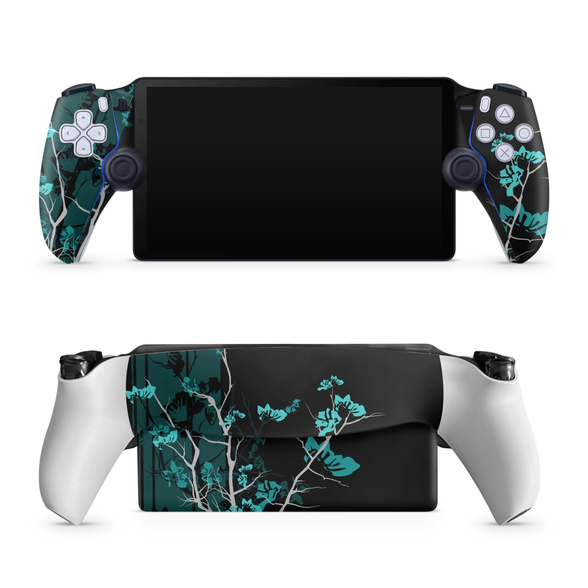 PSPRTL-TRANQUILITY-BLU Sony PlayStation Portal Skin - Aqua Tranquility -  Decal Girl