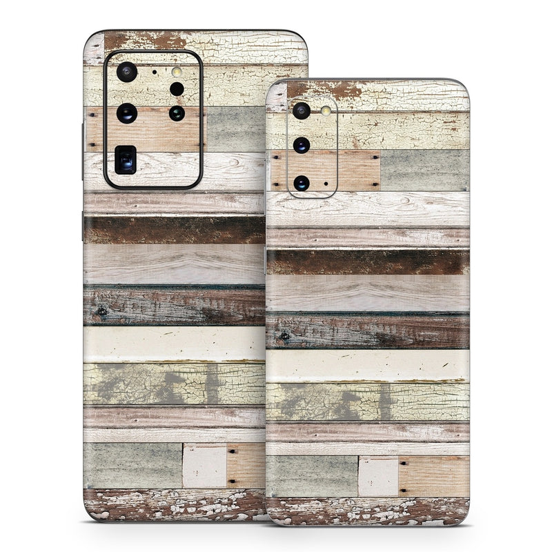 SGS20-EWOOD Samsung Galaxy S20 Skin - Eclectic Wood -  Decal Girl