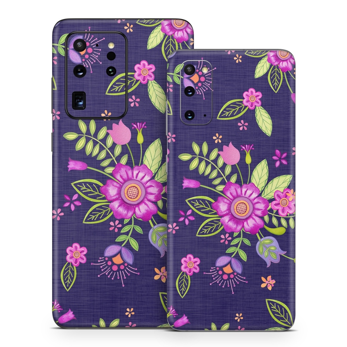 SGS20-FOLKFLORAL Samsung Galaxy S20 Skin - Folk Floral -  Decal Girl