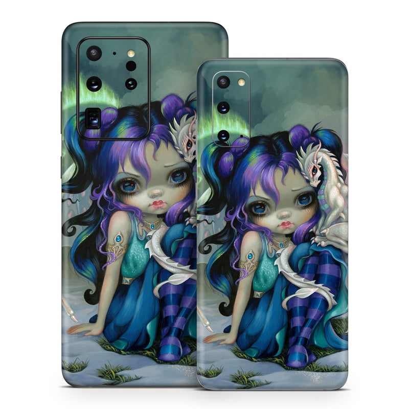 SGS20-FROSTDRGNL Samsung Galaxy S20 Skin - Frost Dragonling -  Decal Girl