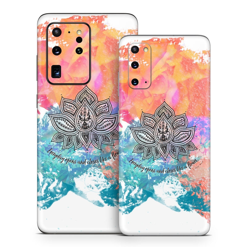 SGS20-HAPPYLOTUS Samsung Galaxy S20 Skin - Happy Lotus -  Decal Girl