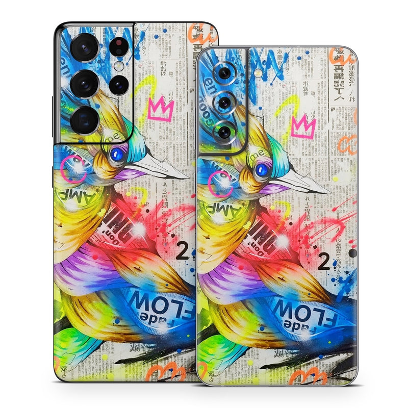 SGS21-AOITORI Samsung Galaxy S21 Skin - Aoi Tori -  Decal Girl