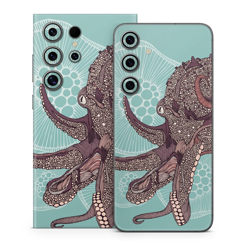 SGS24-OCTOBLOOM Samsung Galaxy S24 Skin - Octopus Bloom -  Decal Girl