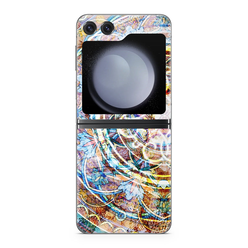 SGZFLP5-MYSTICALMED Samsung Galaxy Z Flip5 Skin - Mystical Medallion -  Decal Girl