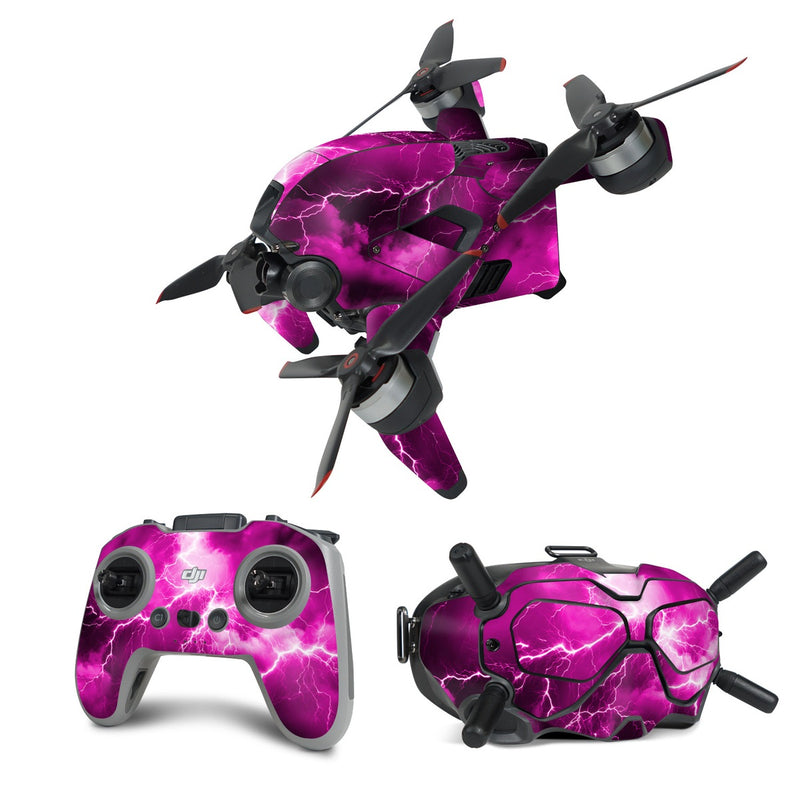 DJIF-APOCR-PNK DJI FPV Combo Skin - Apocalypse Pink -  Decal Girl