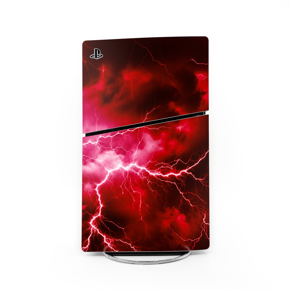 PS5S-APOCR-RED Sony PS5 Slim Skin - Apocalypse Red -  Decal Girl