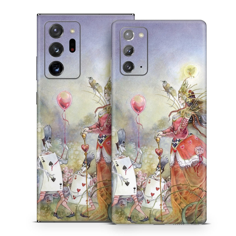 SGN20-QUOHEARTS Samsung Galaxy Note 20 Skin - Queen of Hearts -  Decal Girl