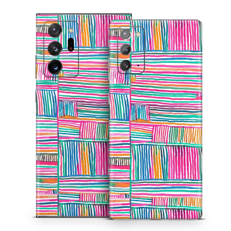 SGN20-RELAXSTRIPE Samsung Galaxy Note 20 Skin - Relaxing Stripes -  Decal Girl