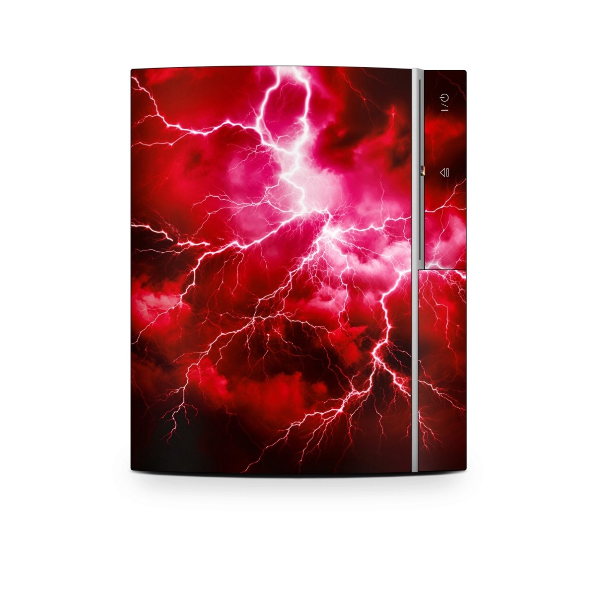 PS3-APOCR-RED Sony PS3 Skin - Apocalypse Red -  Decal Girl