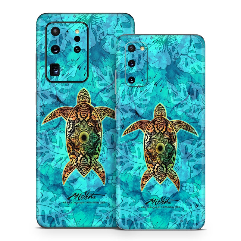 SGS20-SACDHON Samsung Galaxy S20 Skin - Sacred Honu -  Decal Girl