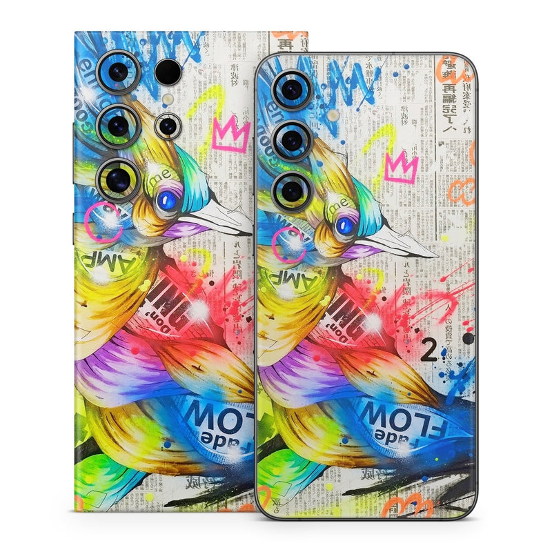 SGS24-AOITORI Samsung Galaxy S24 Skin - Aoi Tori -  Decal Girl