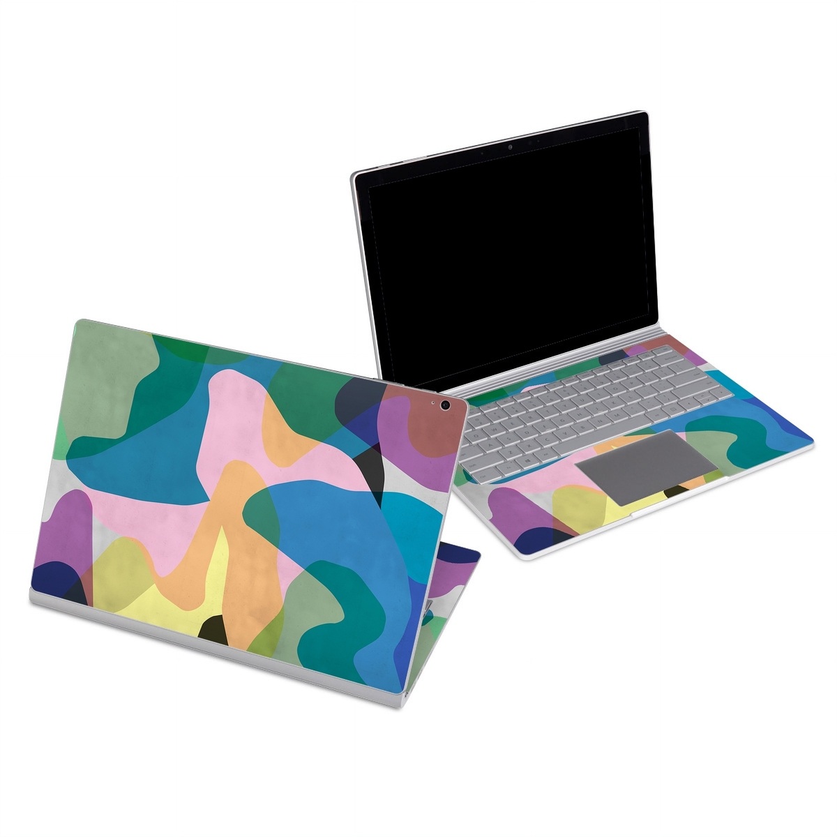 MSSB-ABSTRACTCAMO Microsoft Surface Book Skin - Abstract Camo -  Decal Girl