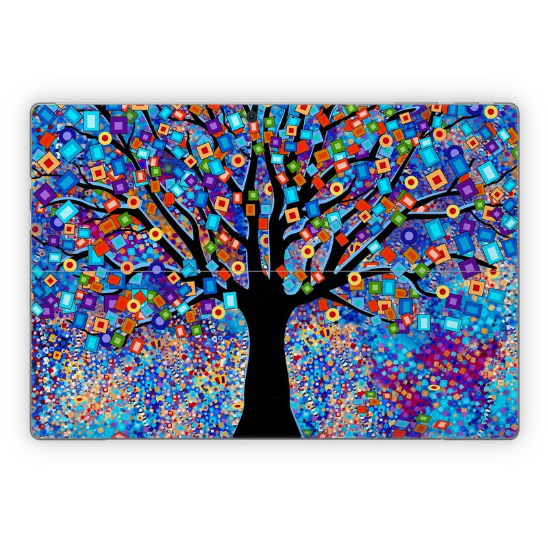 MSSP-TREECARN Microsoft Surface Pro Skin - Tree Carnival -  Decal Girl