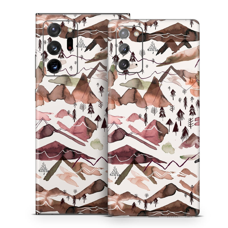 SGN20-REDMTN Samsung Galaxy Note 20 Skin - Red Mountains -  Decal Girl